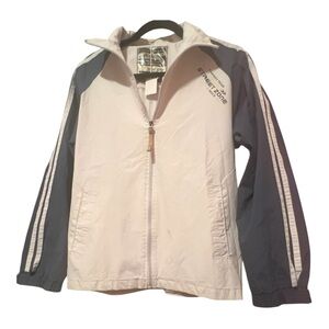 lightweight waterproof,windproof jackets White and Gray StreetZone jacket Size M